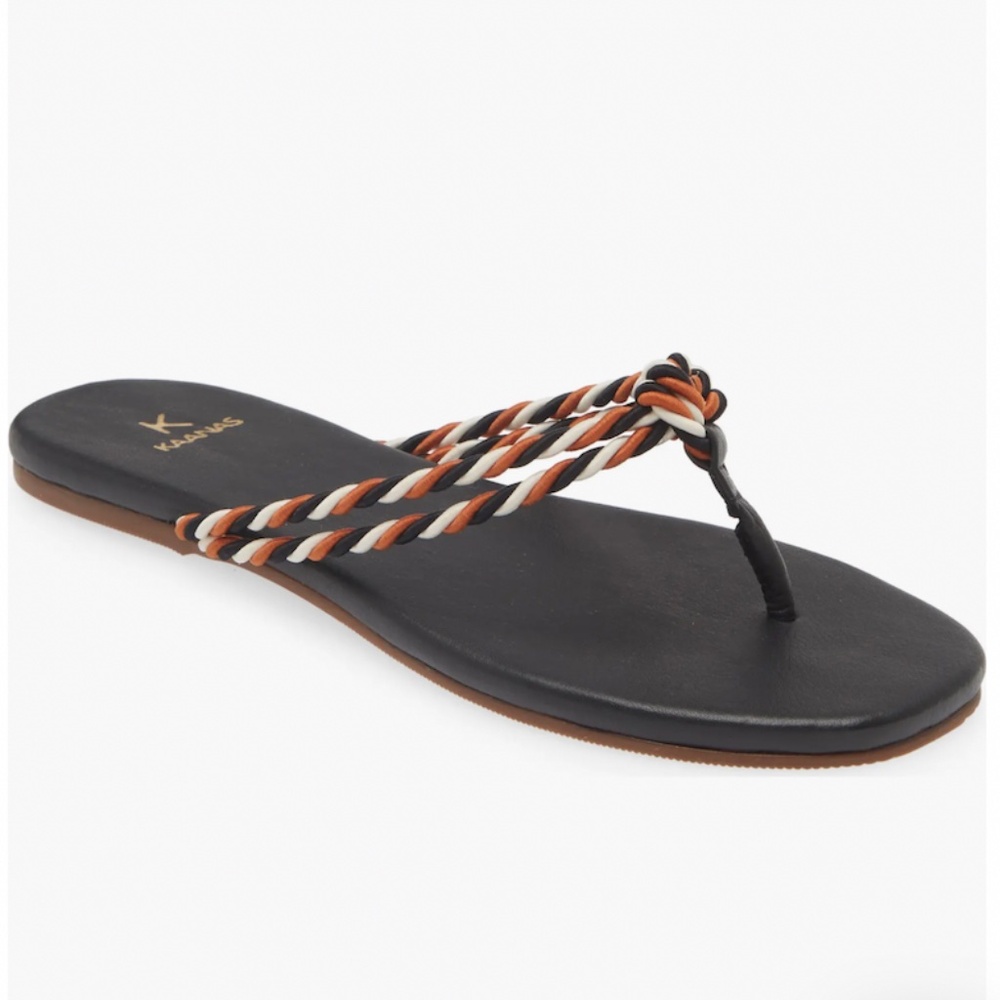 Kaanas Litibuan Corded Flip Flop Size 10